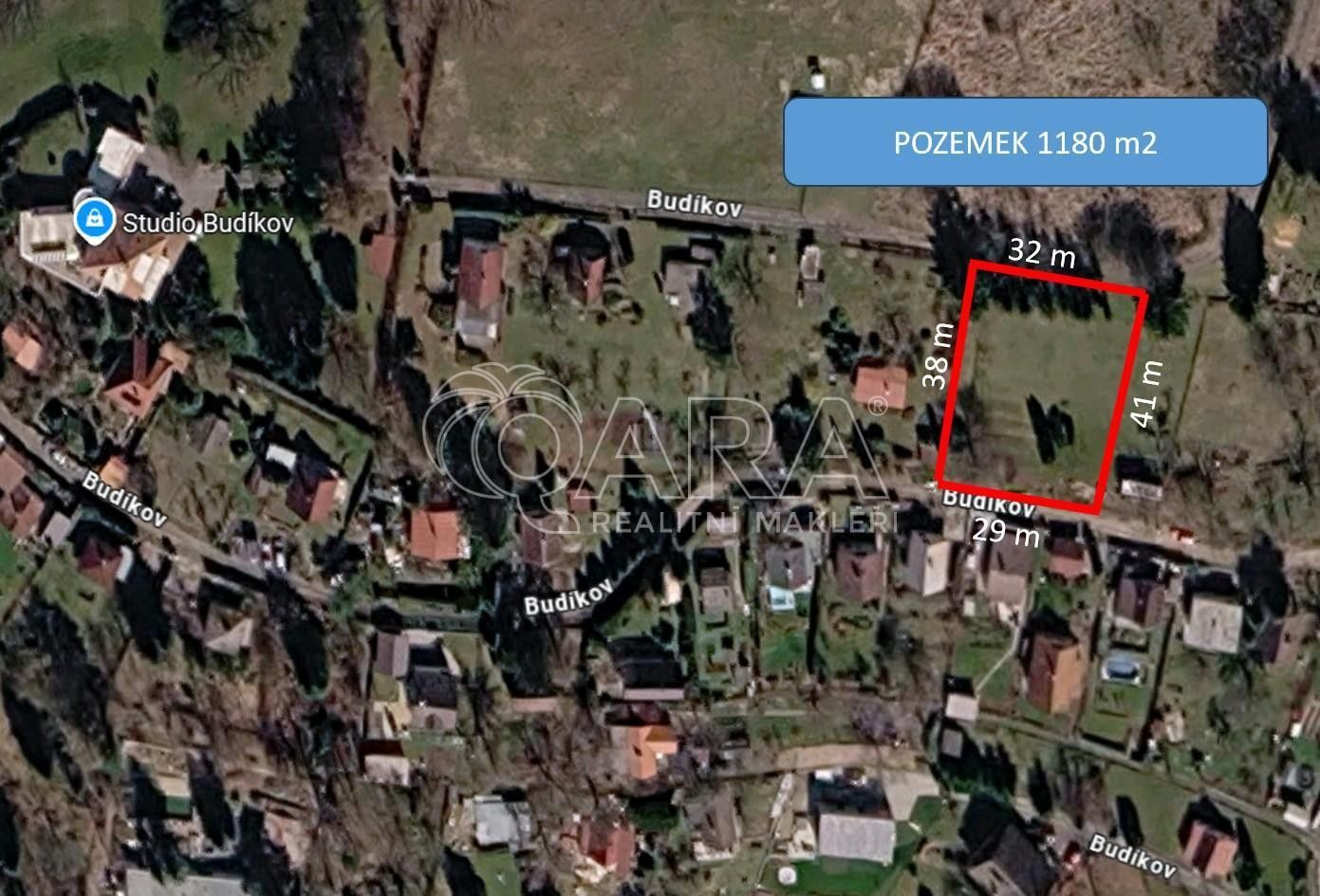 Pozemek pro bydlení, 1 180 m²