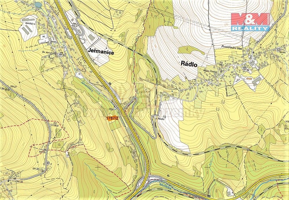 Prodej louka - Jeřmanice, okres Liberec, Liberecký kraj - 5