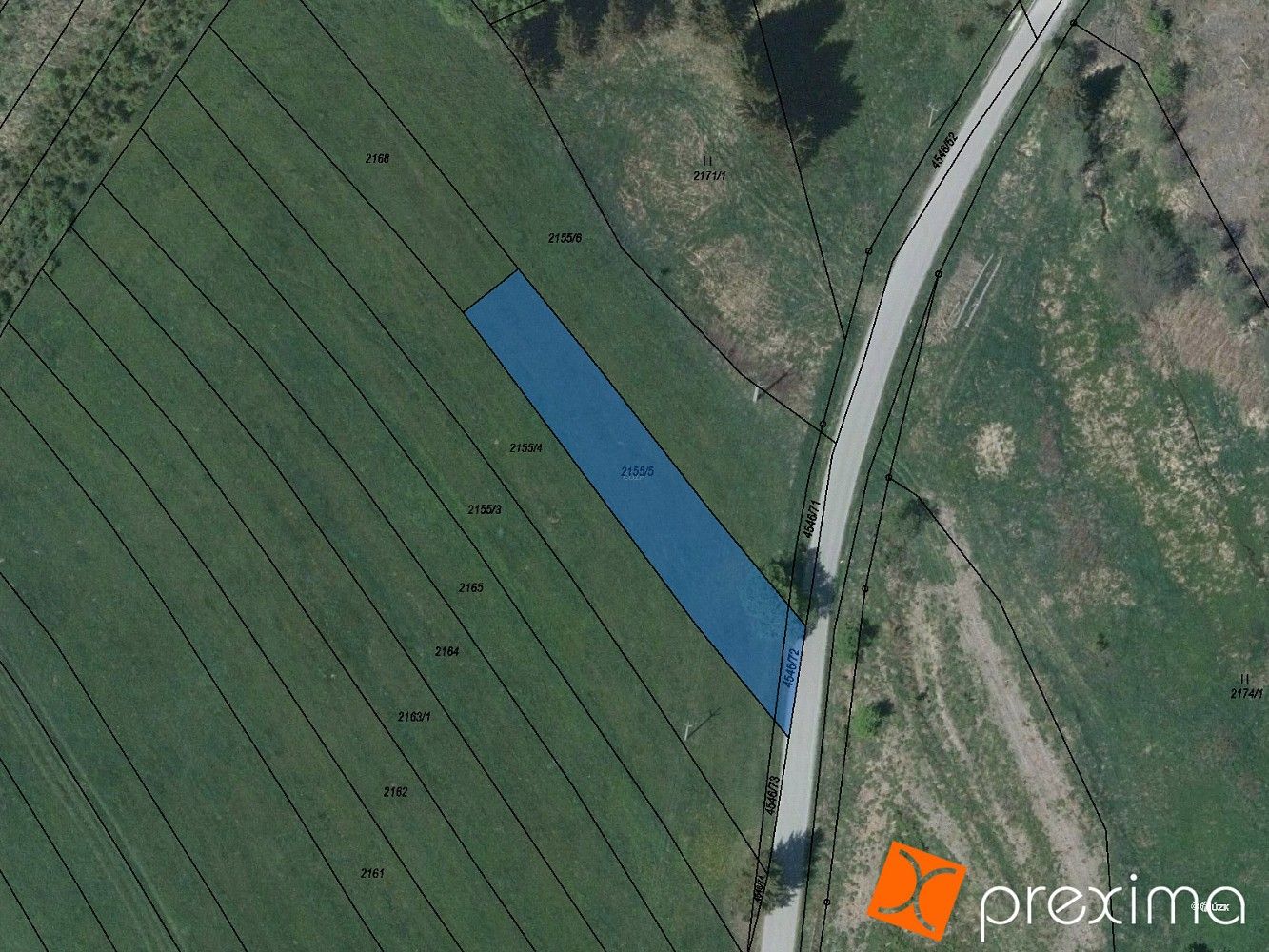 Zemědělský pozemek, 1 187 m²