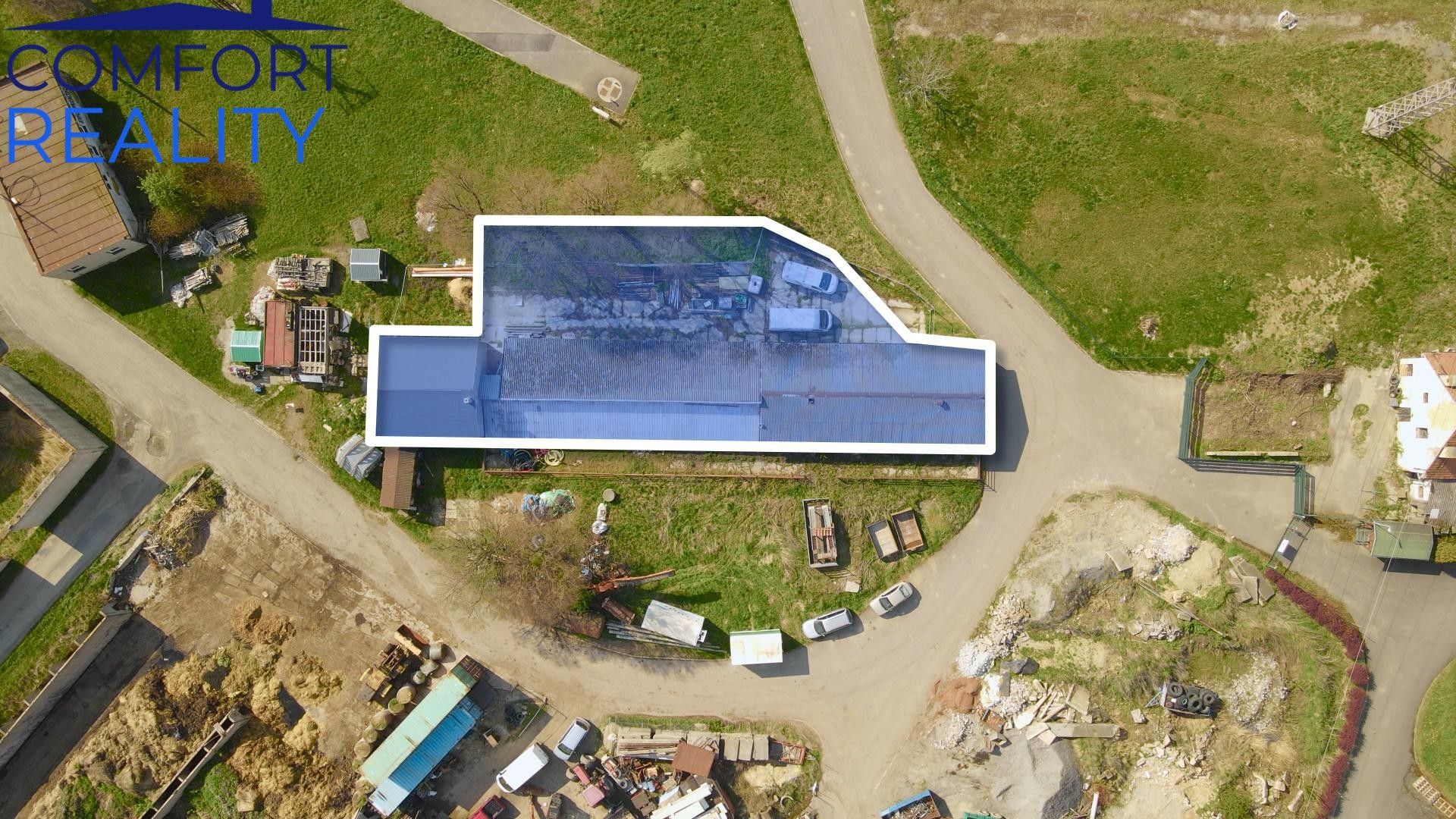 Sklady, Osvoboditelů, Velká Polom, 500 m² - 2