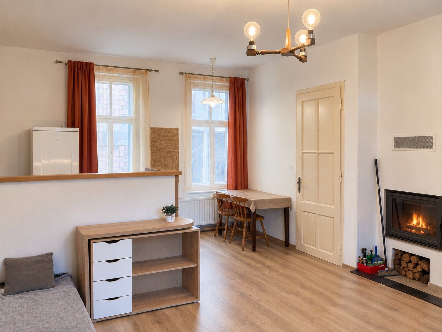 Byt 1+kk, 35 m²