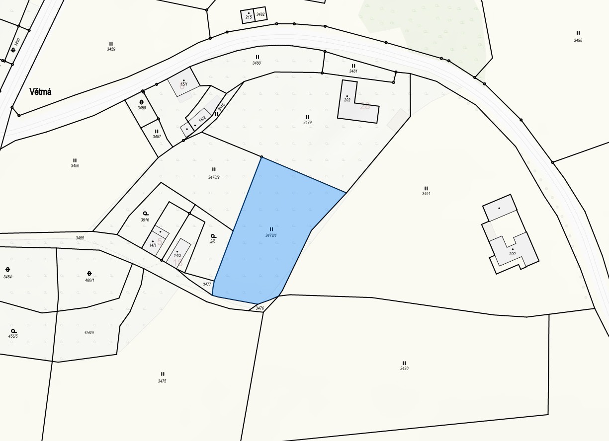 Pozemky pro bydlení, Malšín - Ostrov na Šumavě, Jihočeský kraj - 2