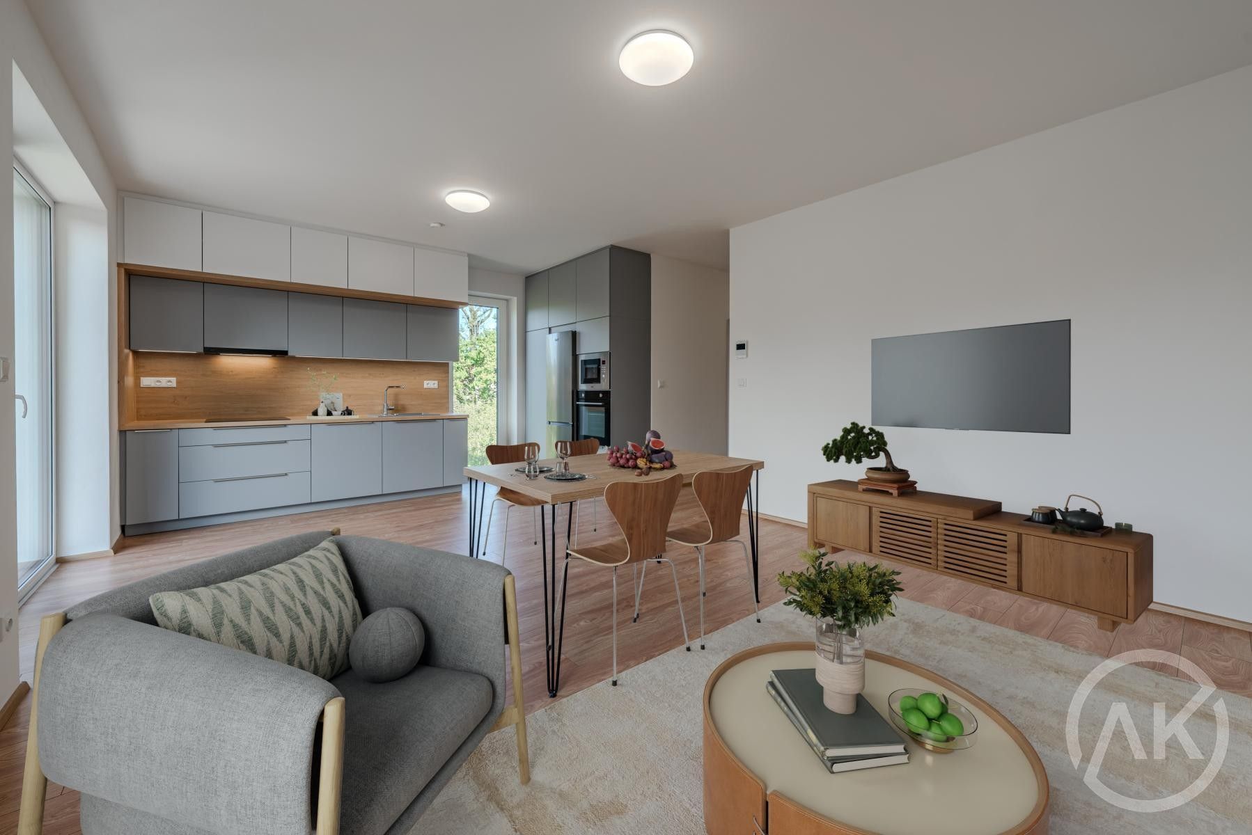 2+kk, Bravantice, 58 m²