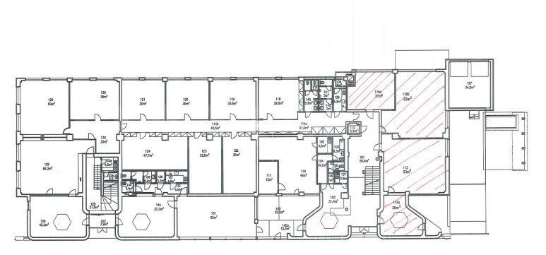 Kancelář · 94 m² · U plynárny, Praha - 3