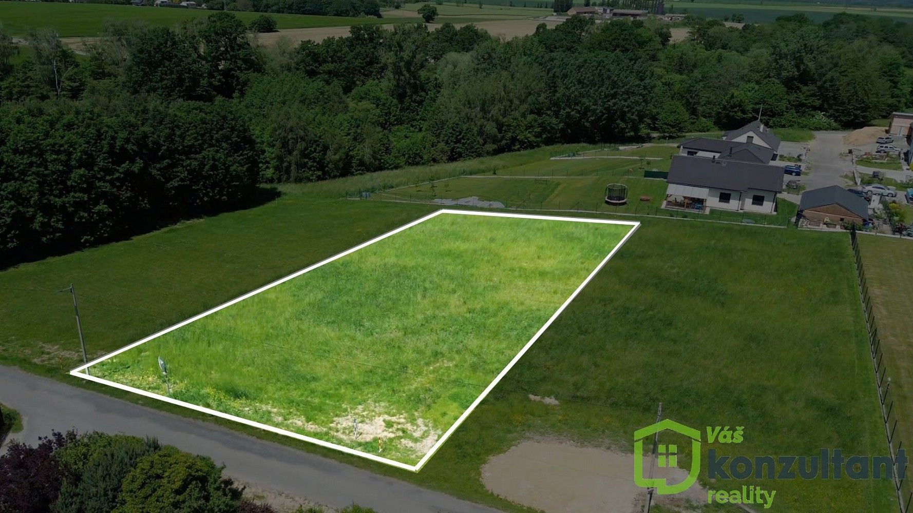Pozemek pro bydlení, 1 432 m²