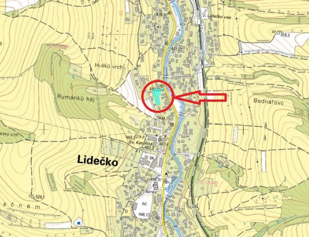 Pozemek pro bydlení · 2 418 m² · Lidečko - 3