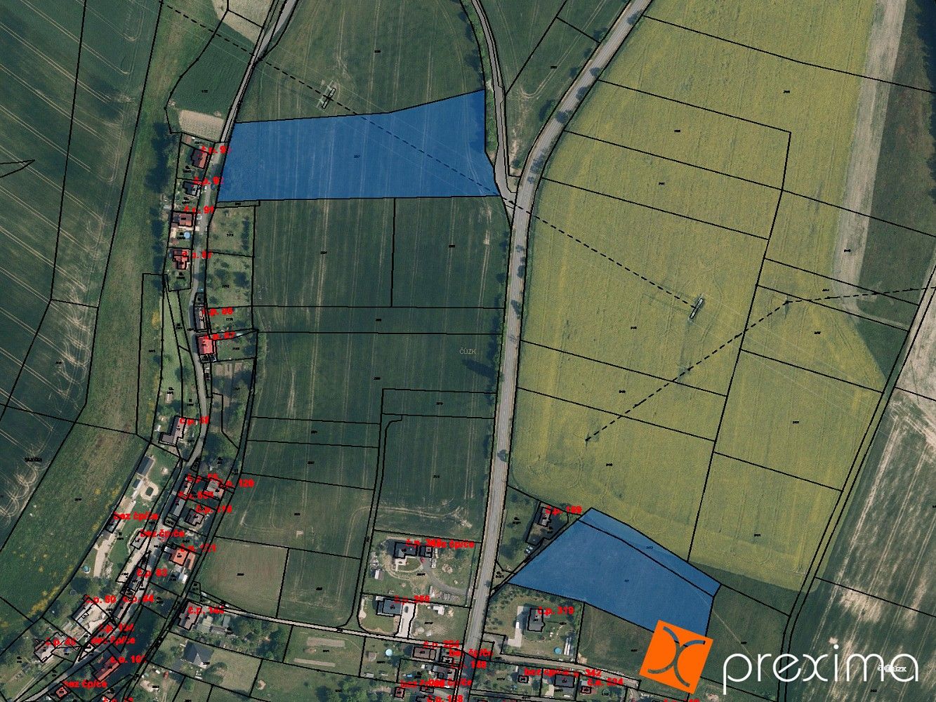 Pozemek pro bydlení, 4 853 m²