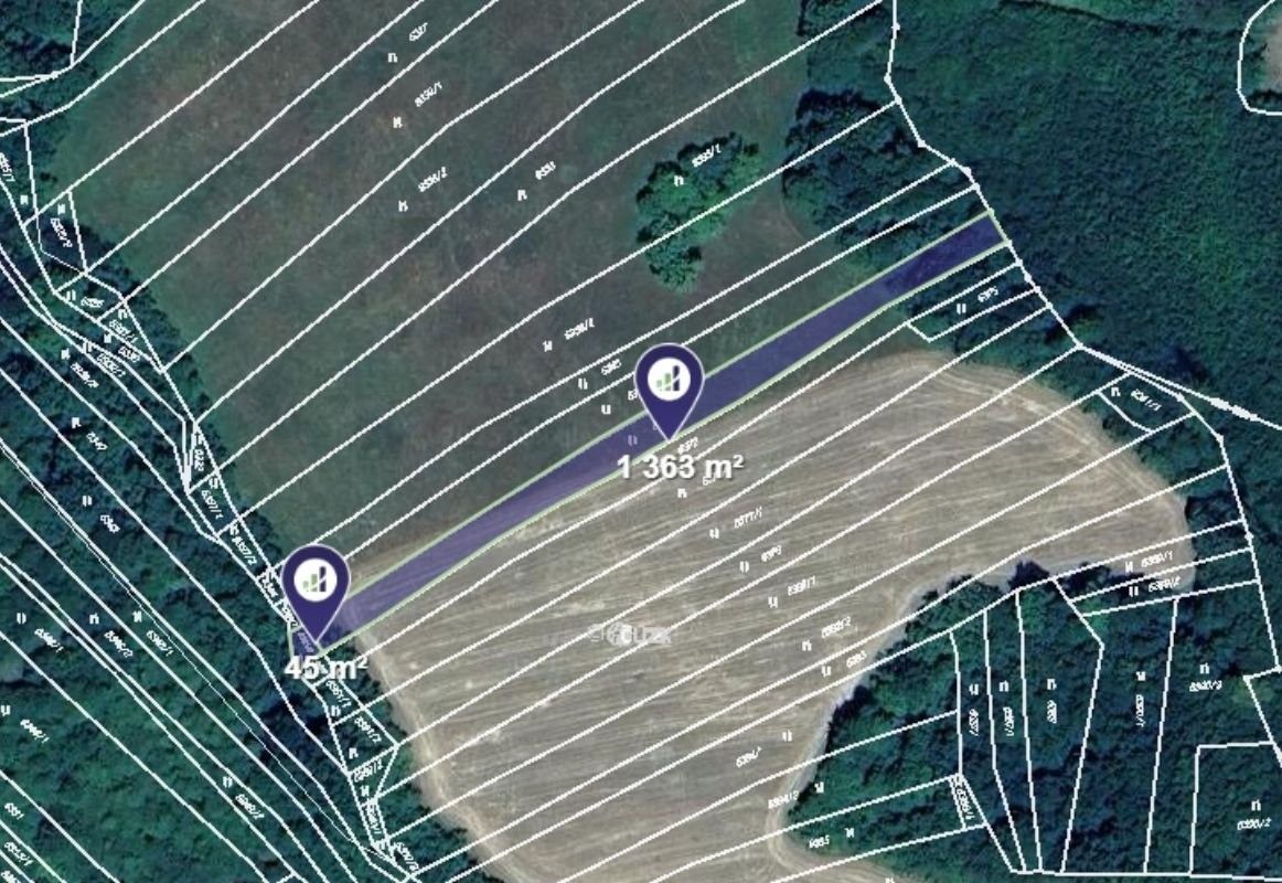 Louky, Nová Lhota, 1 408 m²