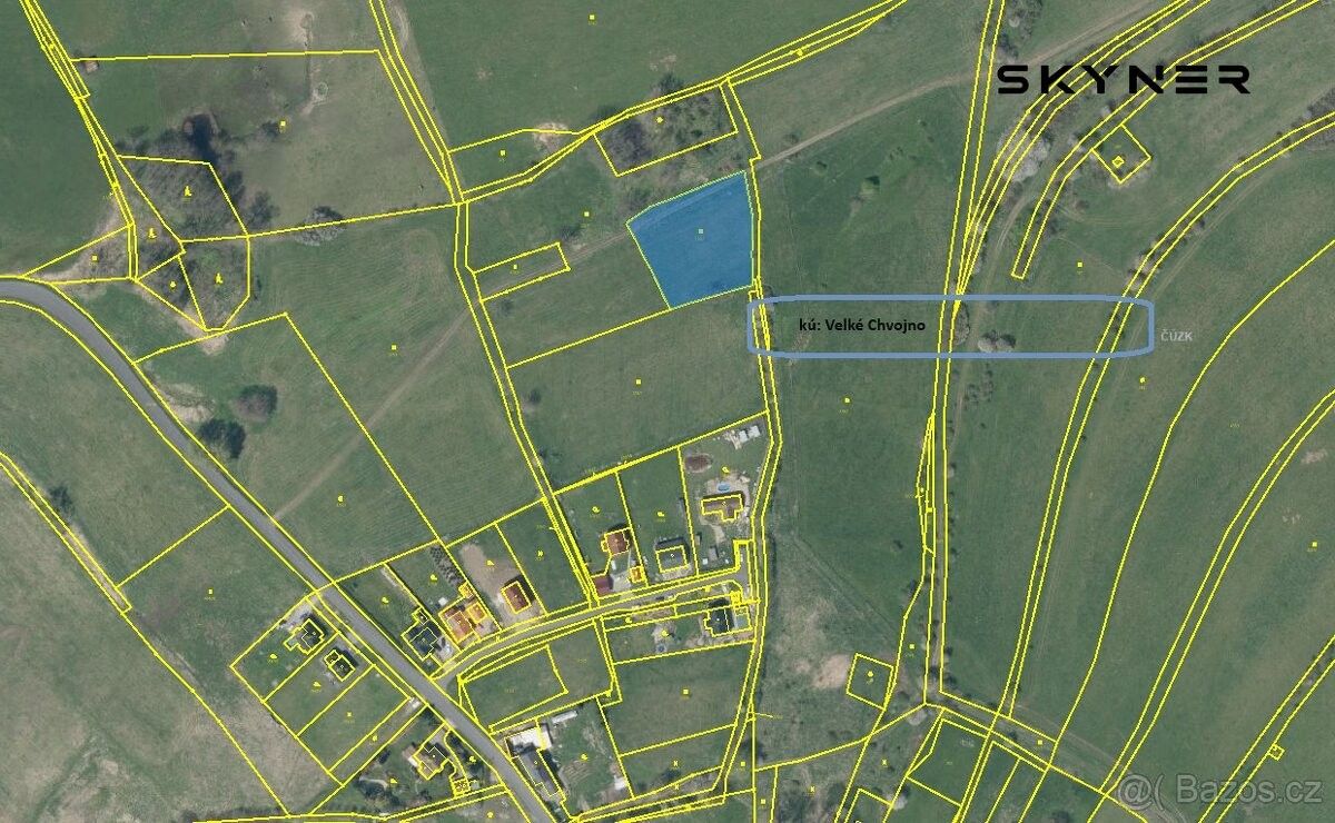 Prodej zemědělský pozemek - Velké Chvojno, 403 34, 68 058 m²