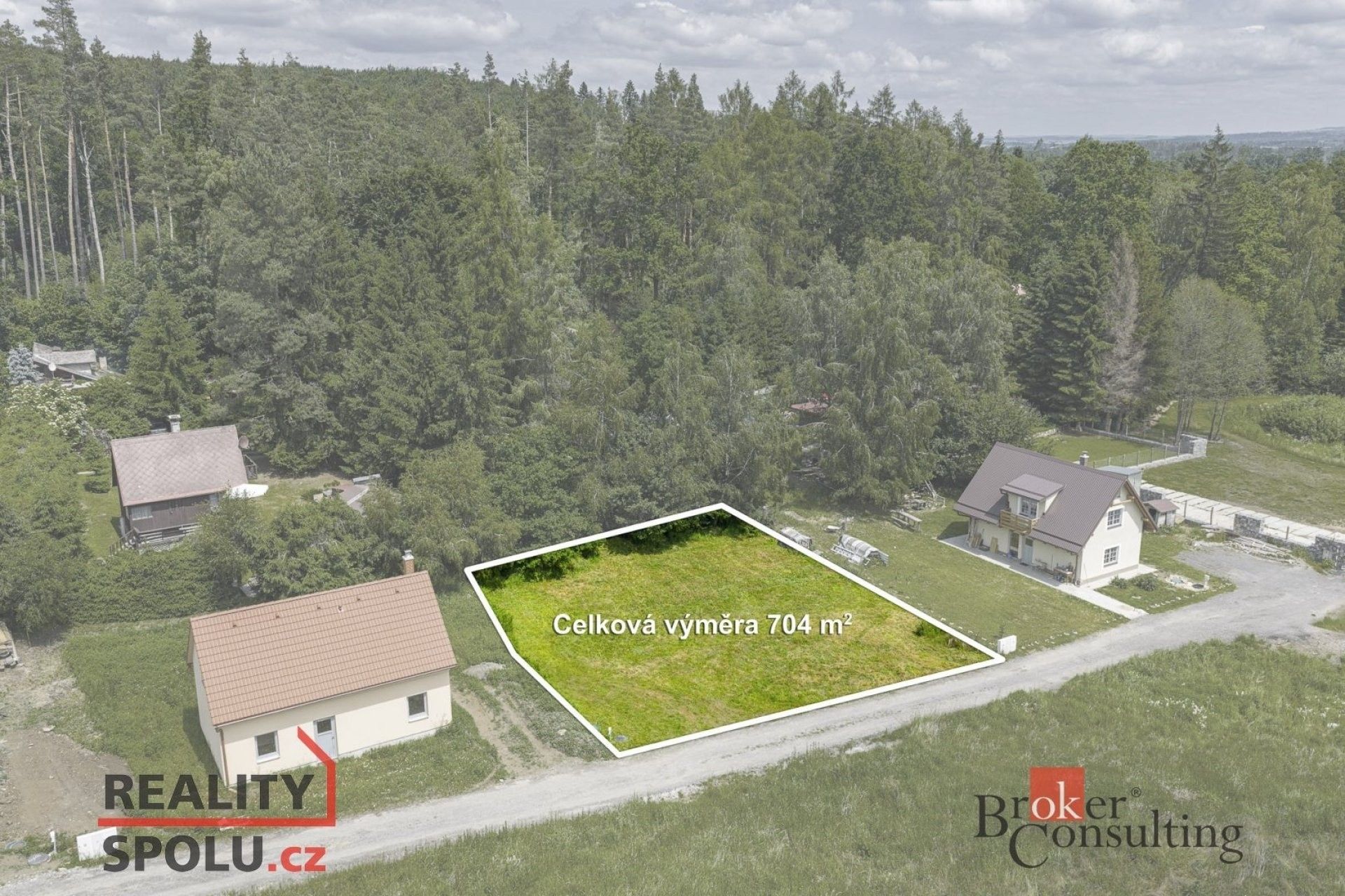 Prodej pozemek pro bydlení - Zborná, Jihlava, 704 m²