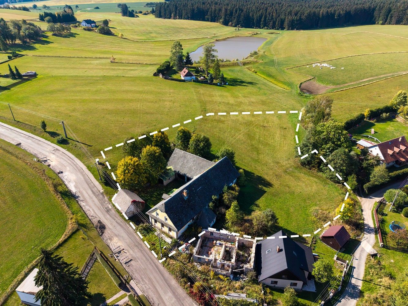 Rodinné domy, Fryšava pod Žákovou horou, okres Žďár nad Sázavou, 780 m² - 1
