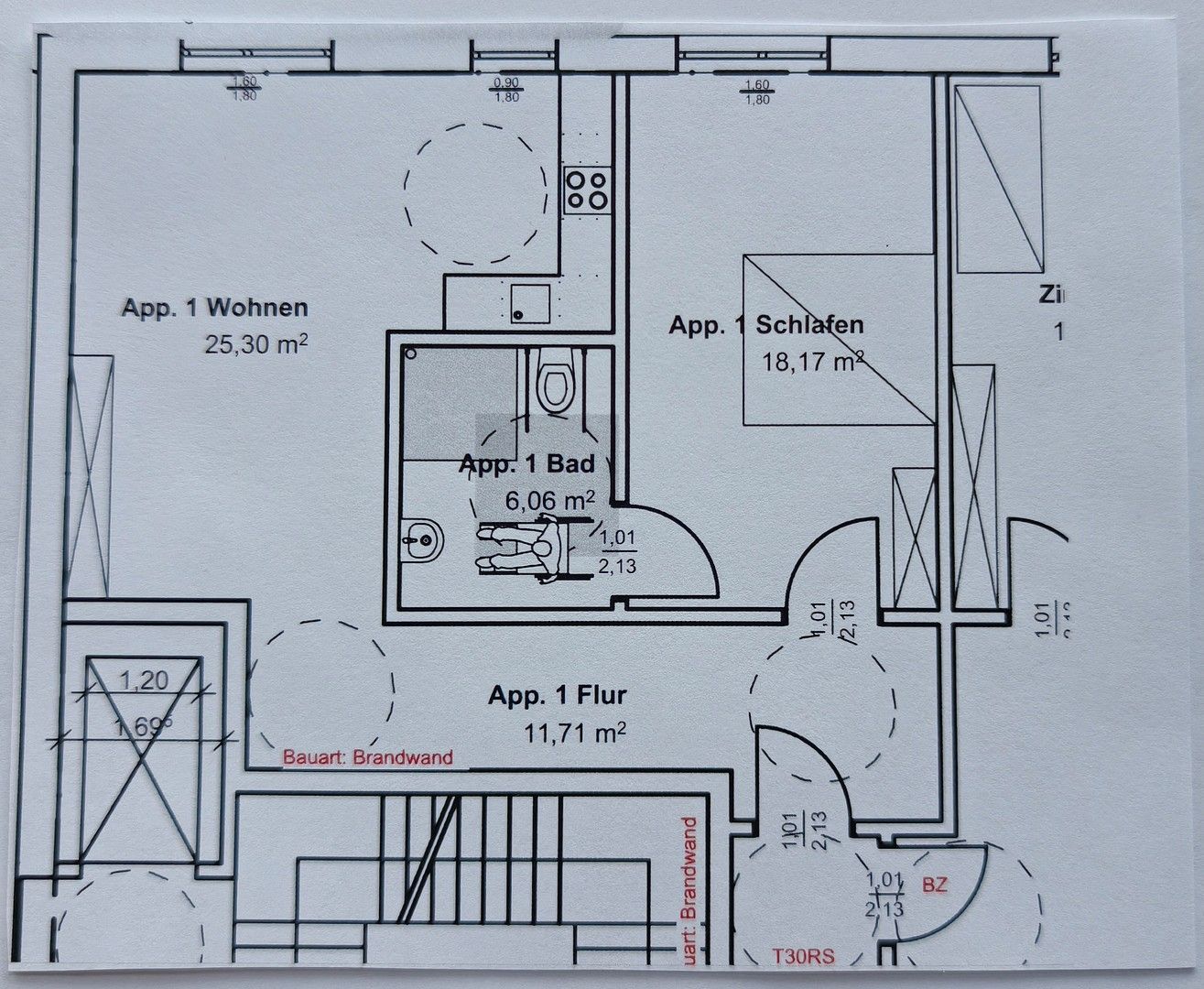 2+kk, Leveringhäuser Str.89, , Severní Porýní-Vestfálsko, 61 m² - 2