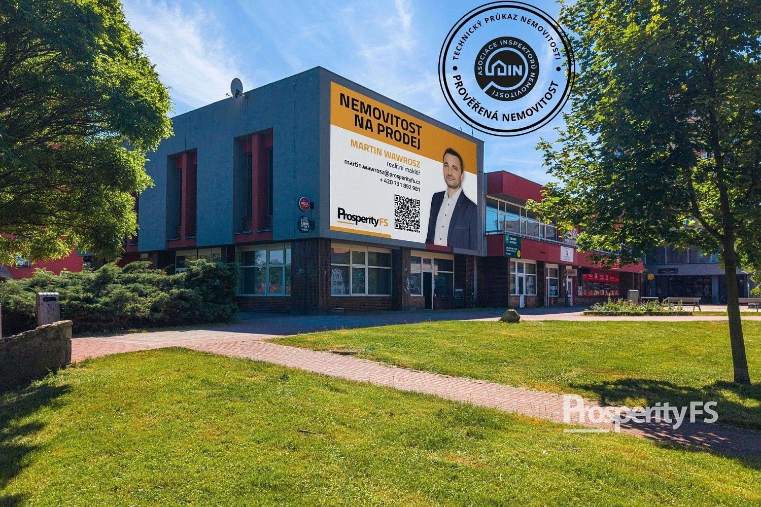 Obchodní prostory, 1 500 m²