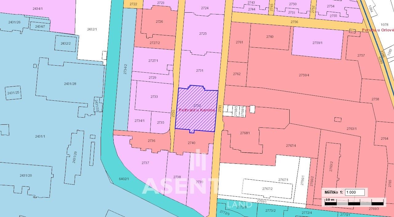 Prodej komerční pozemek - Rychvaldská, Petřvald