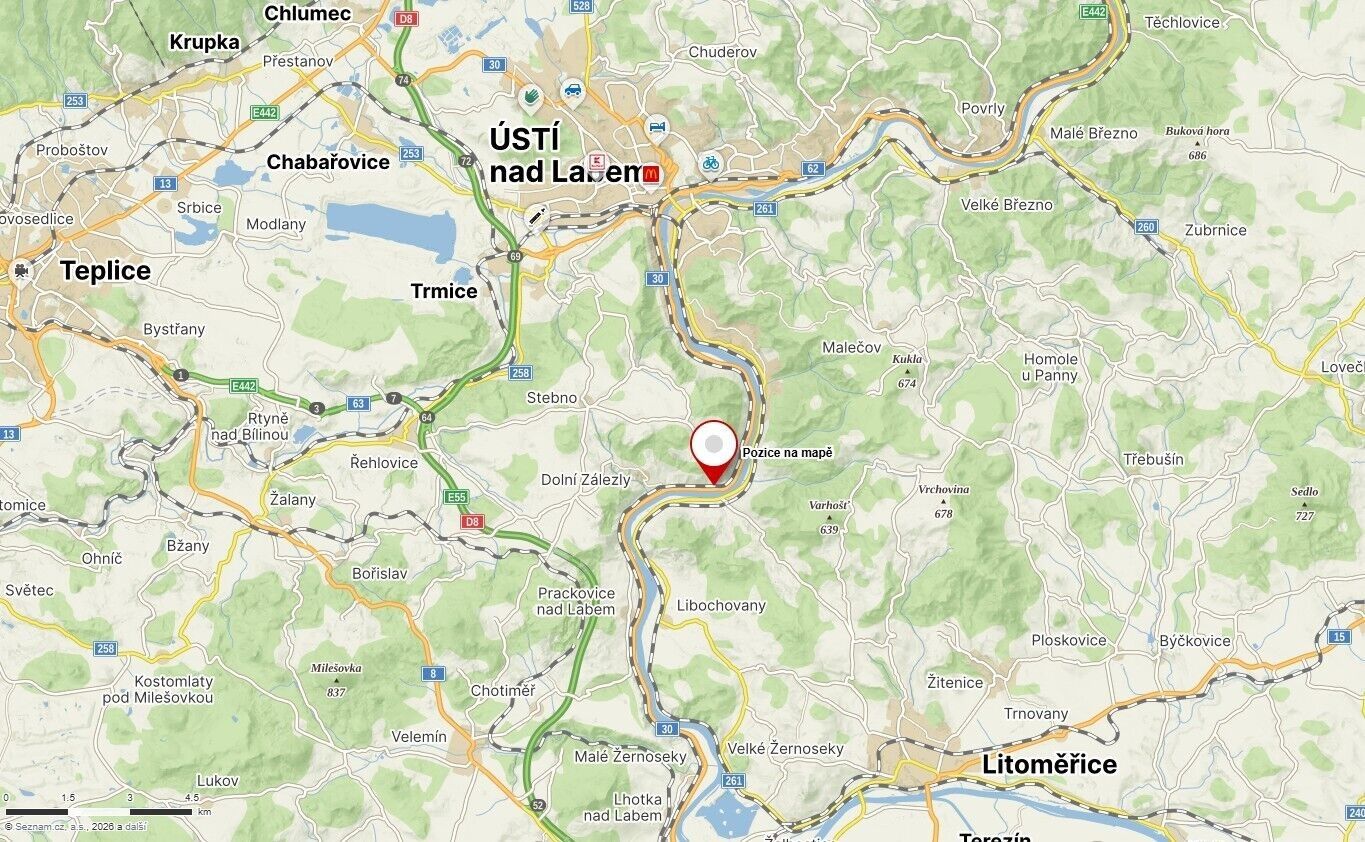 Pozemek · 6 128 m² · Dolní Zálezly - 3