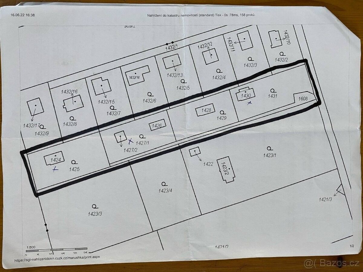 Prodej zahrada - Tuchlovice, 273 02