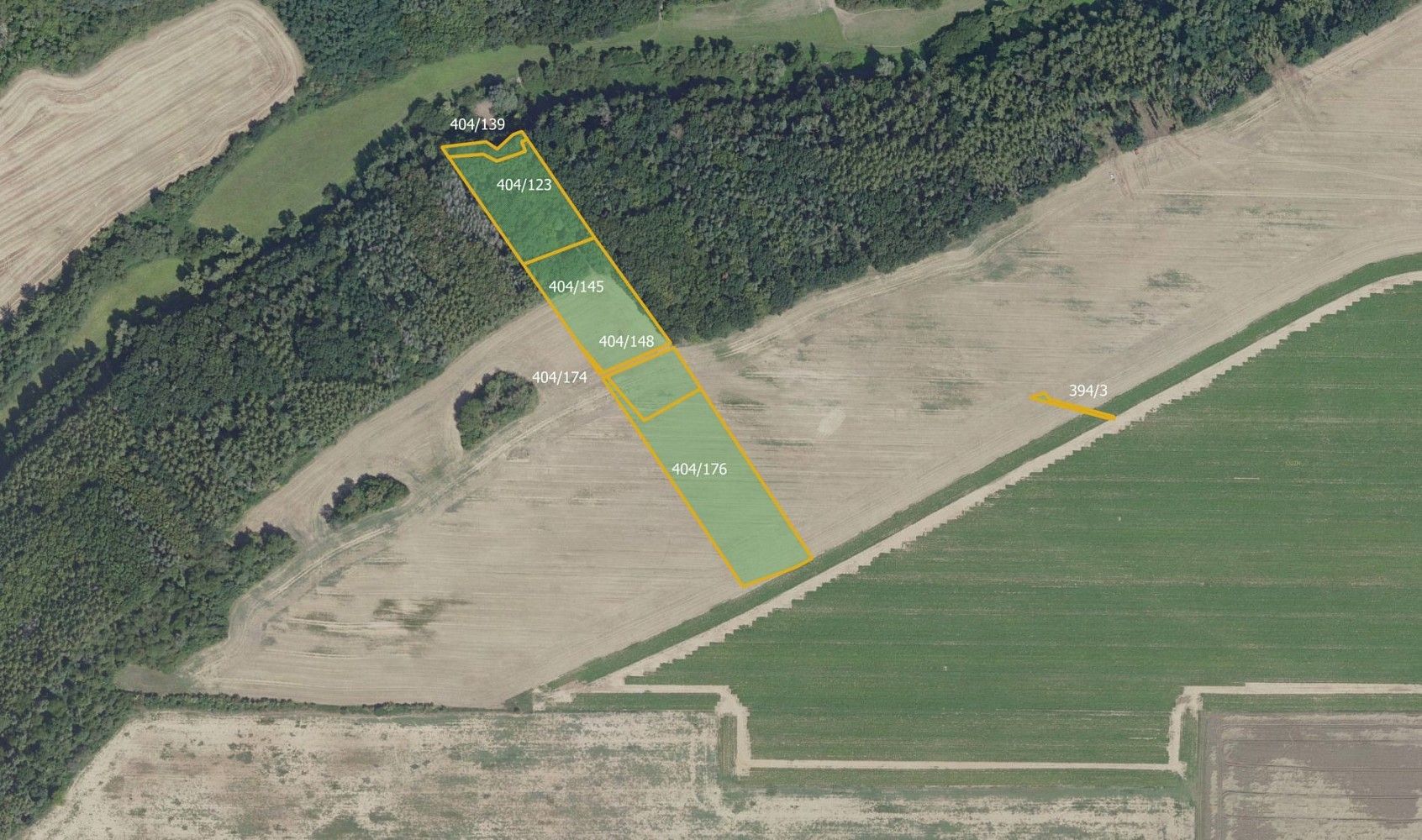 Les, 19 741 m²