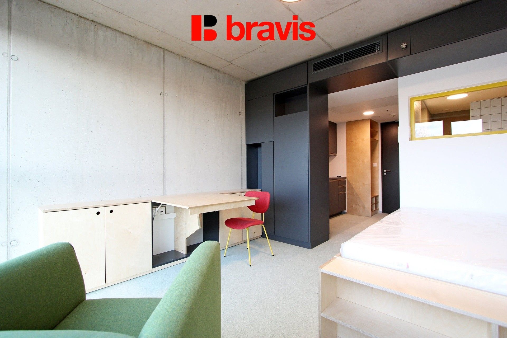 1+kk, Dornych 519, Brno, 24 m²