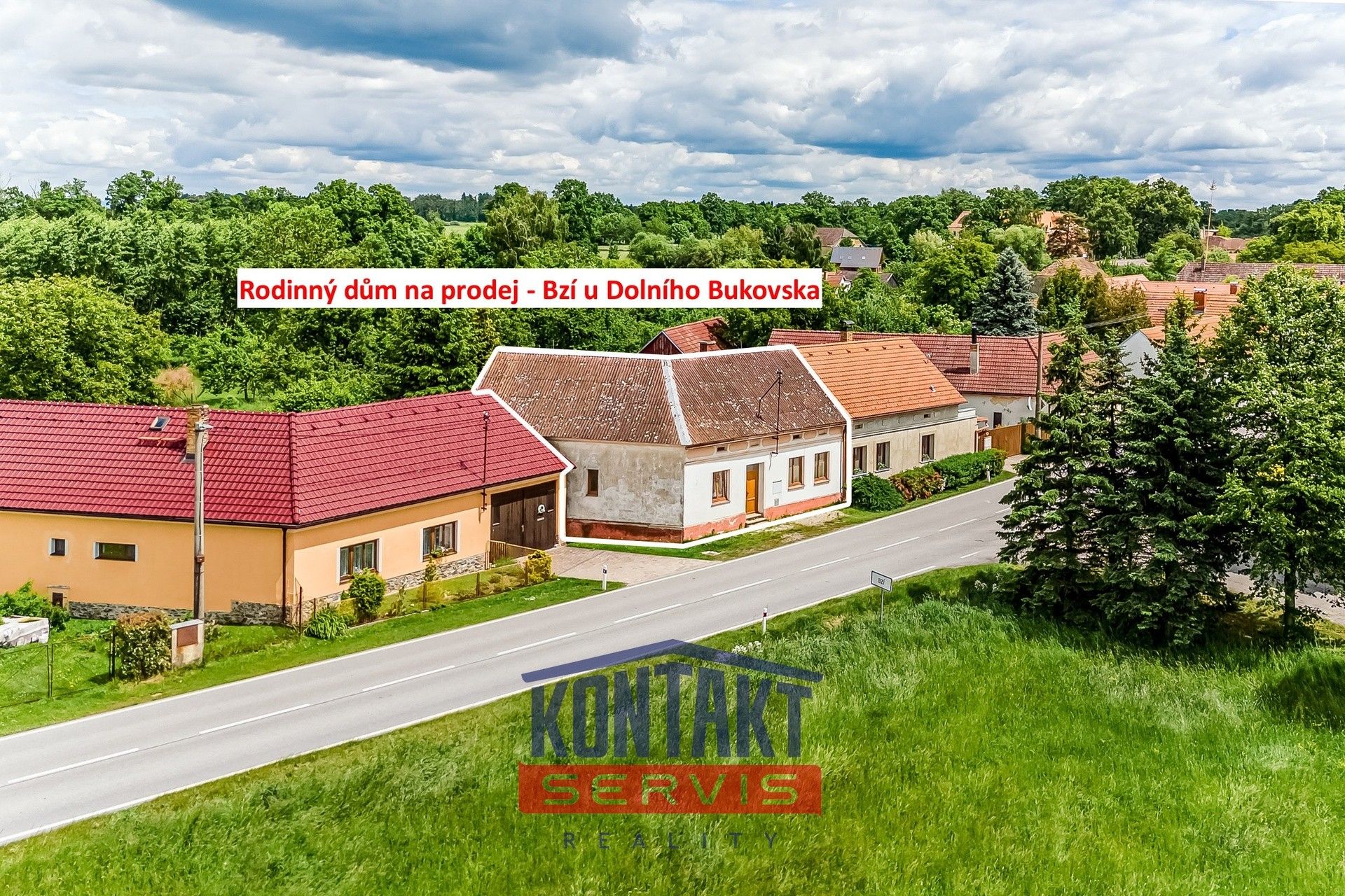 Rodinné domy, Bzí, Dolní Bukovsko, 62 m²