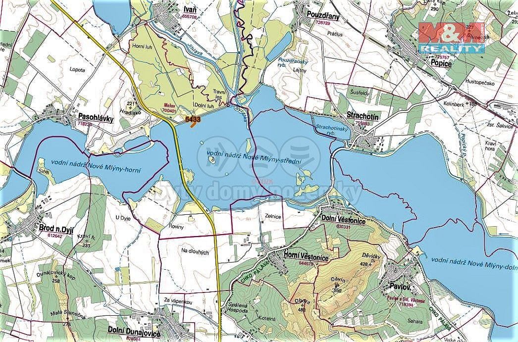 Prodej rybník - Pasohlávky, okres Brno-venkov, Jihomoravský kraj - 5