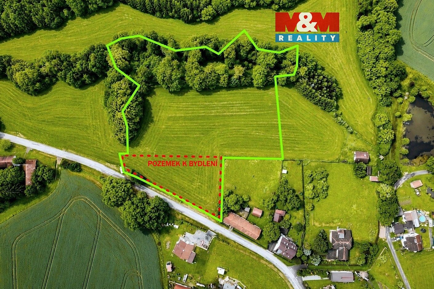 Pozemek pro bydlení, 12 665 m²