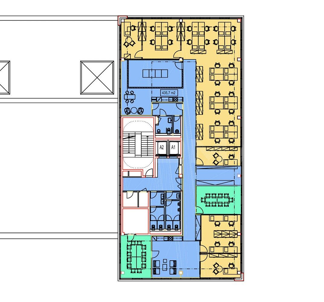 Kancelář · 436 m² · Argentinská, Praha 7 - Holešovice - 3
