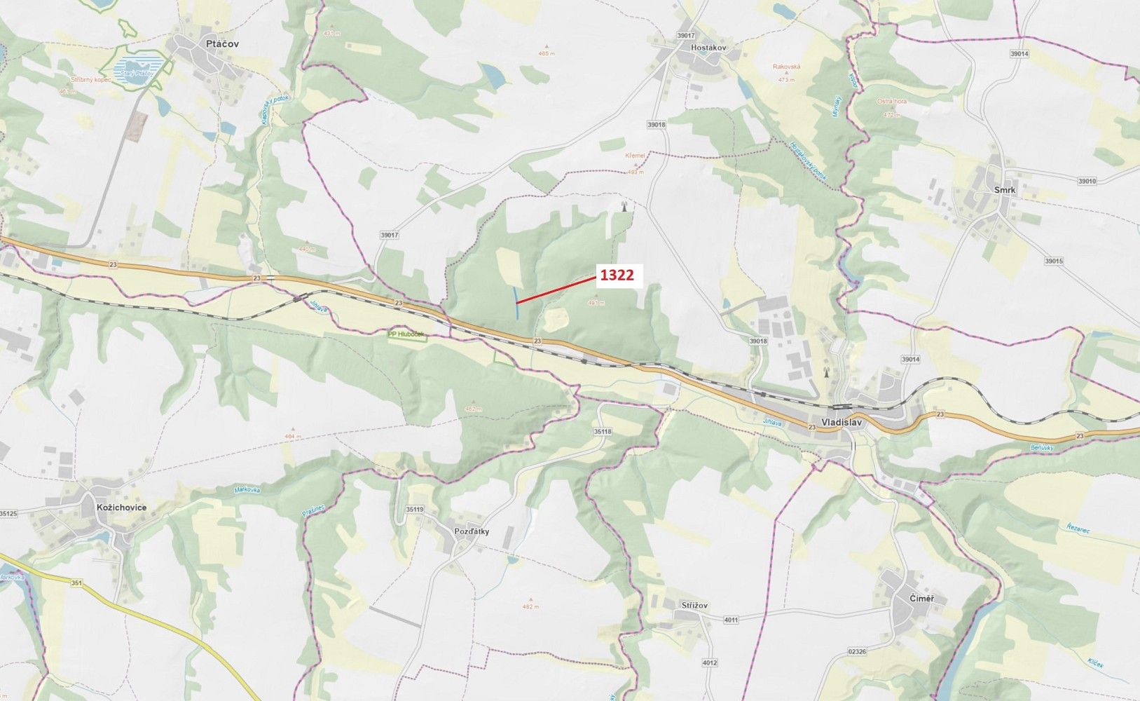 Lesy, Vladislav, okres Třebíč, Kraj Vysočina - 1