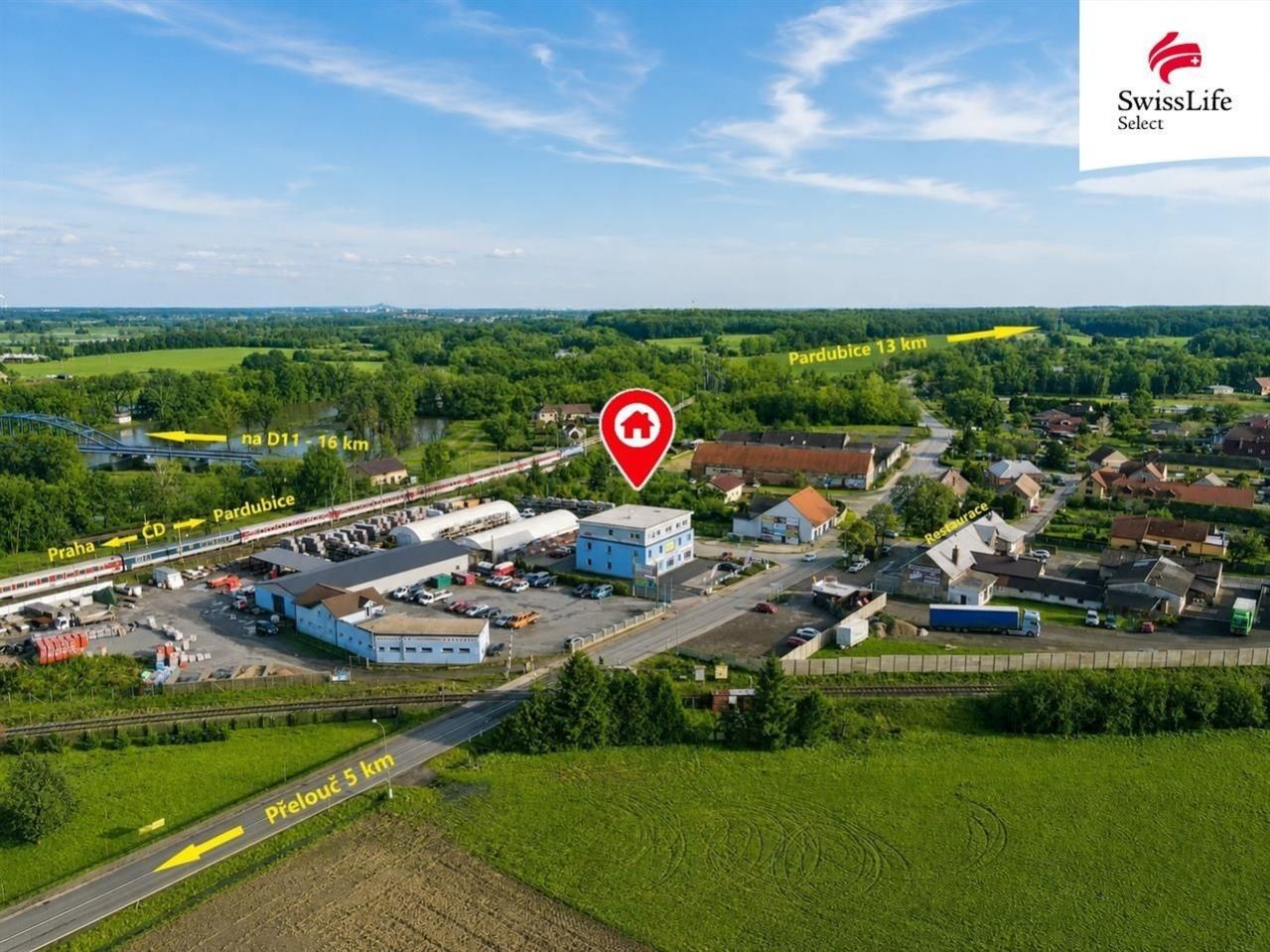 Obchodní prostory, Valy, 260 m² - 1