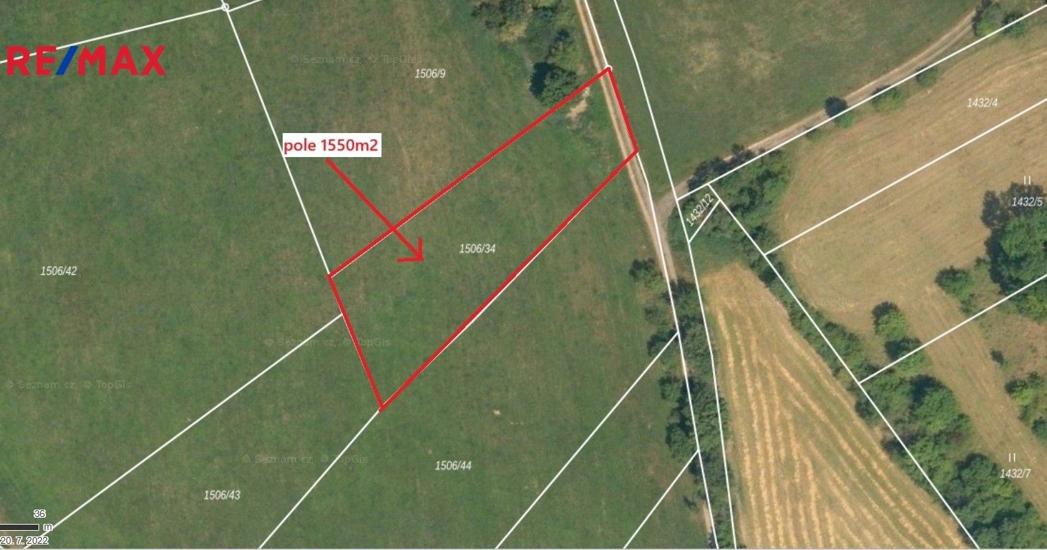 Prodej zemědělský pozemek - Žitenice, 1 m²