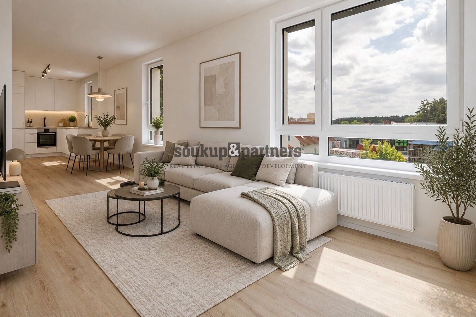 2+kk, Ke stadionu , Kladno, 57 m² - 1