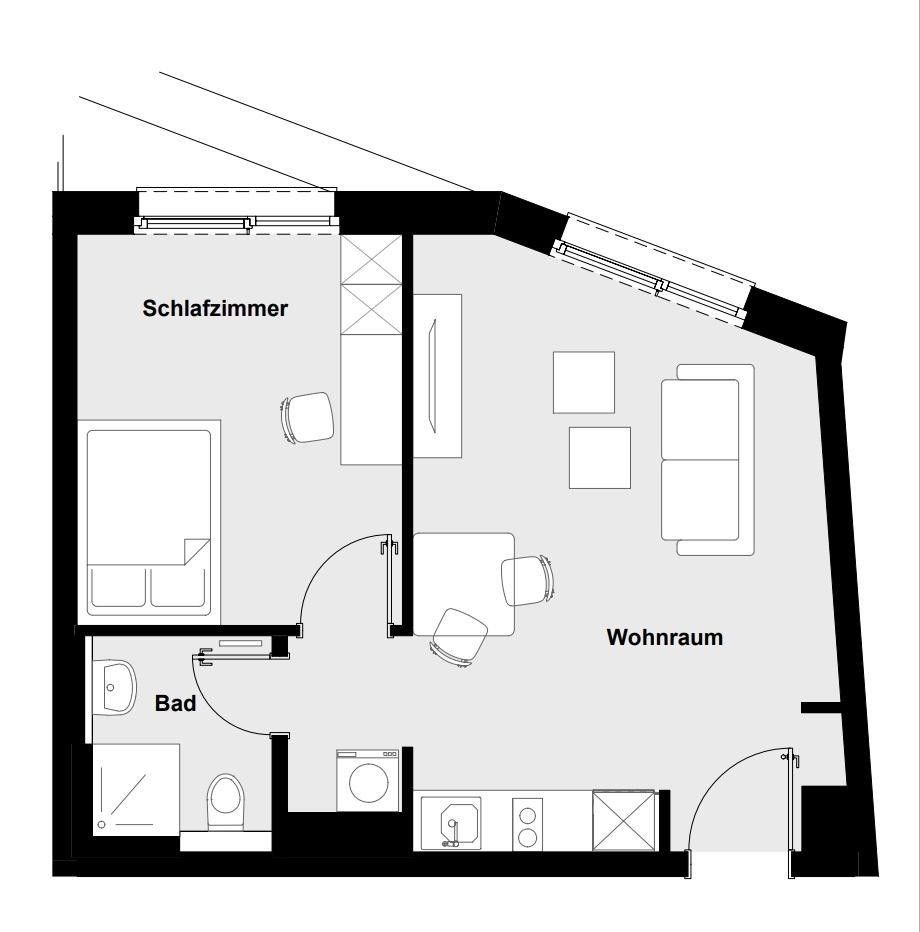 2+1, Berlin Biesdorf Berlin 12681, 40 m² - 2
