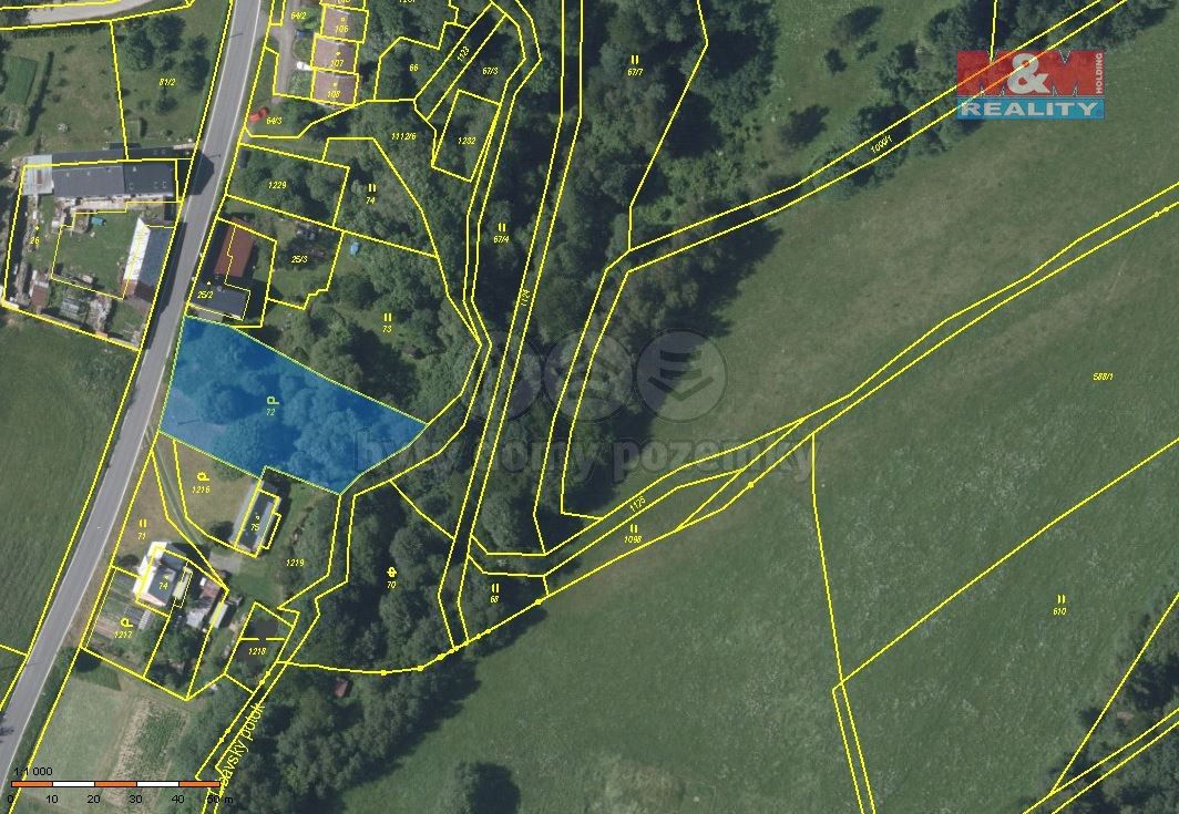 Prodej pozemek - Moravský Beroun, 793 05, 1 433 m²