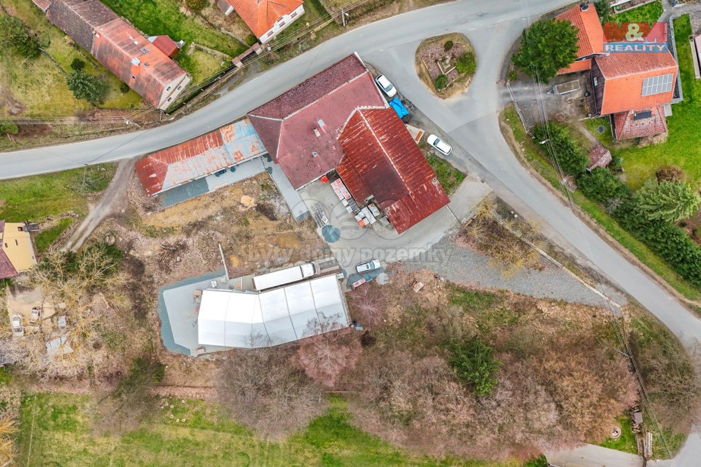 Prodej výrobní prostory - Bernartice, Stráž, 745 m²