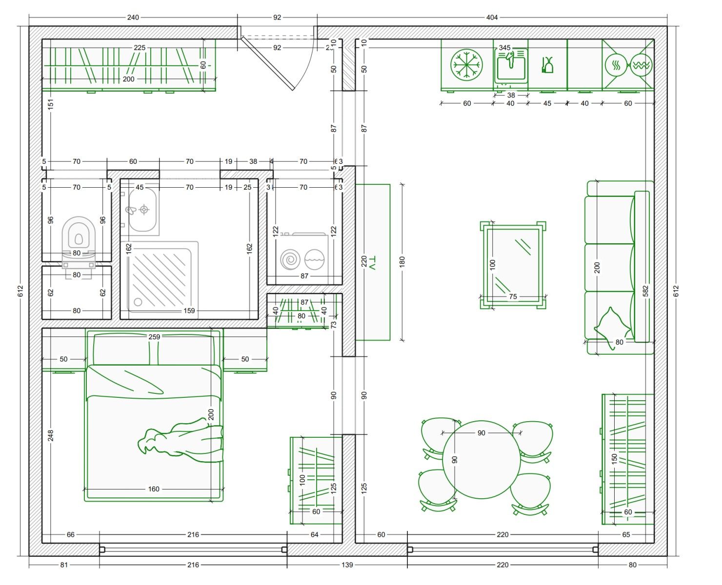 Byt 2+kk · 41 m² · Na Radouči, Mladá Boleslav - Mladá Boleslav, Středočeský kraj - 4