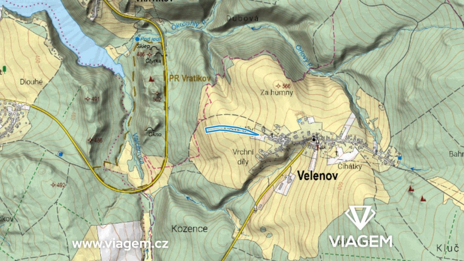 Pozemek pro bydlení · Velenov, okres Blansko - 3