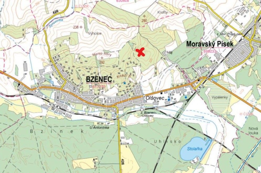 Prodej pozemek - Bzenec, 696 81, 668 m²