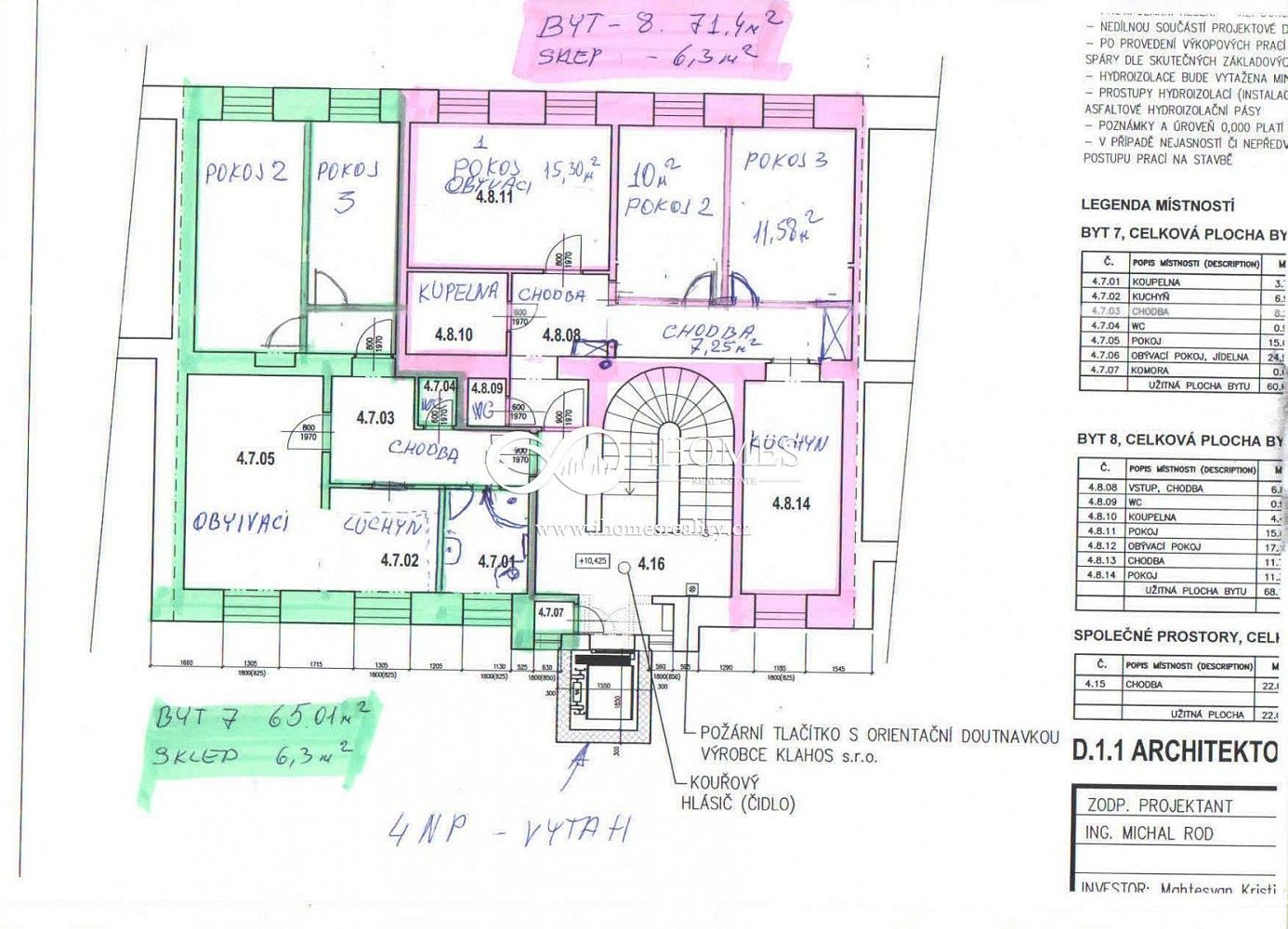 3+1, Jihlava, Kraj Vysočina, 75 m² - 2