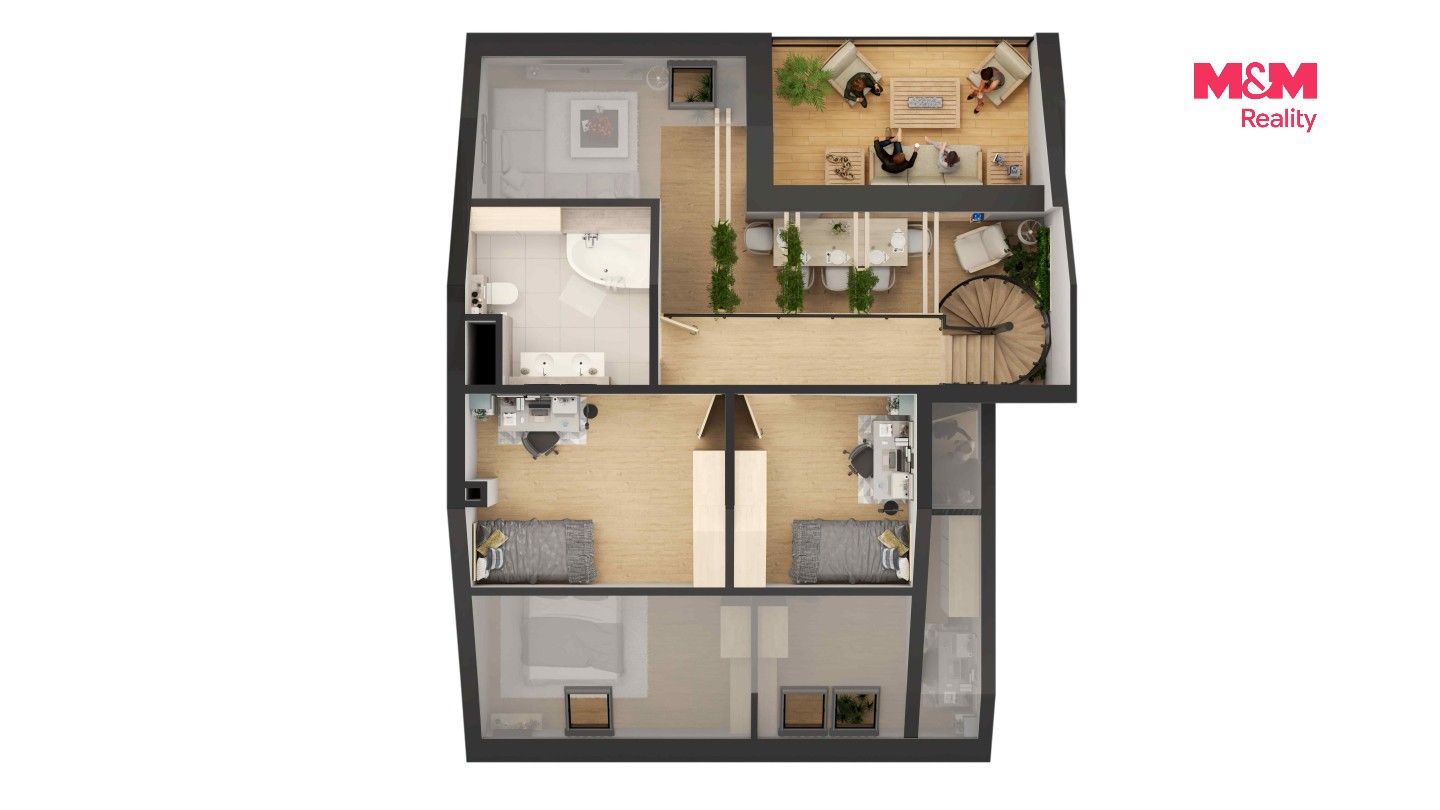 Prodej byt 5+kk - Čestice, 146 m² - 5
