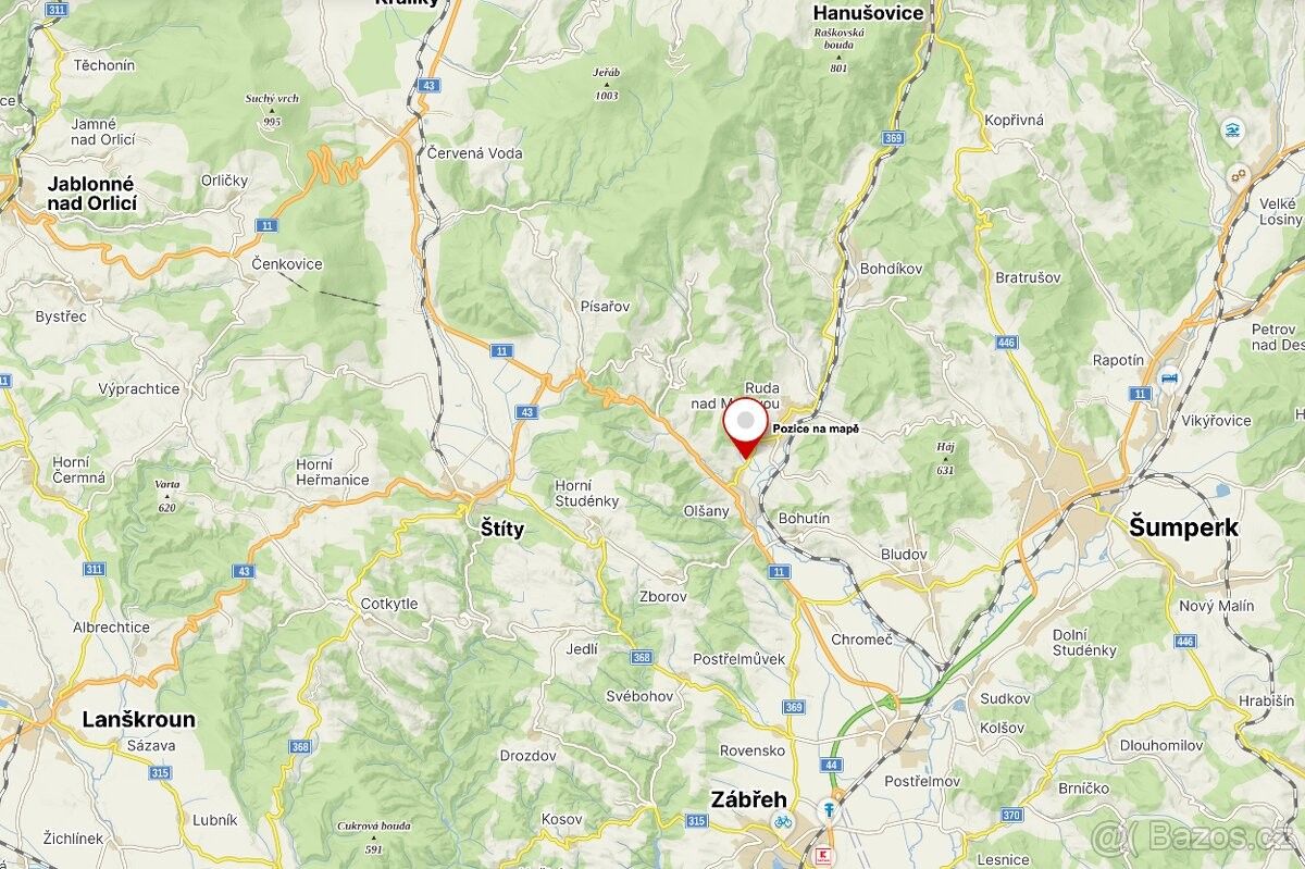 Prodej rodinný dům - Olšany u Šumperka, 789 62