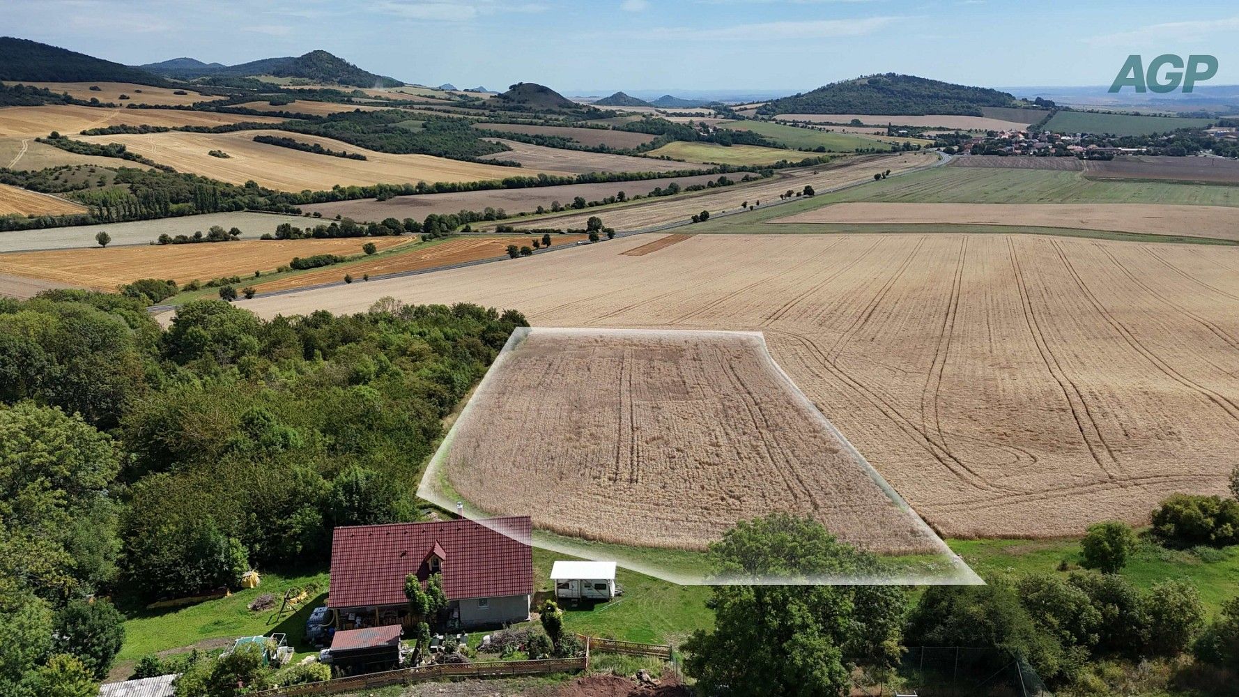 Zemědělské pozemky, Libčeves - Hořenec, okres Louny - 1