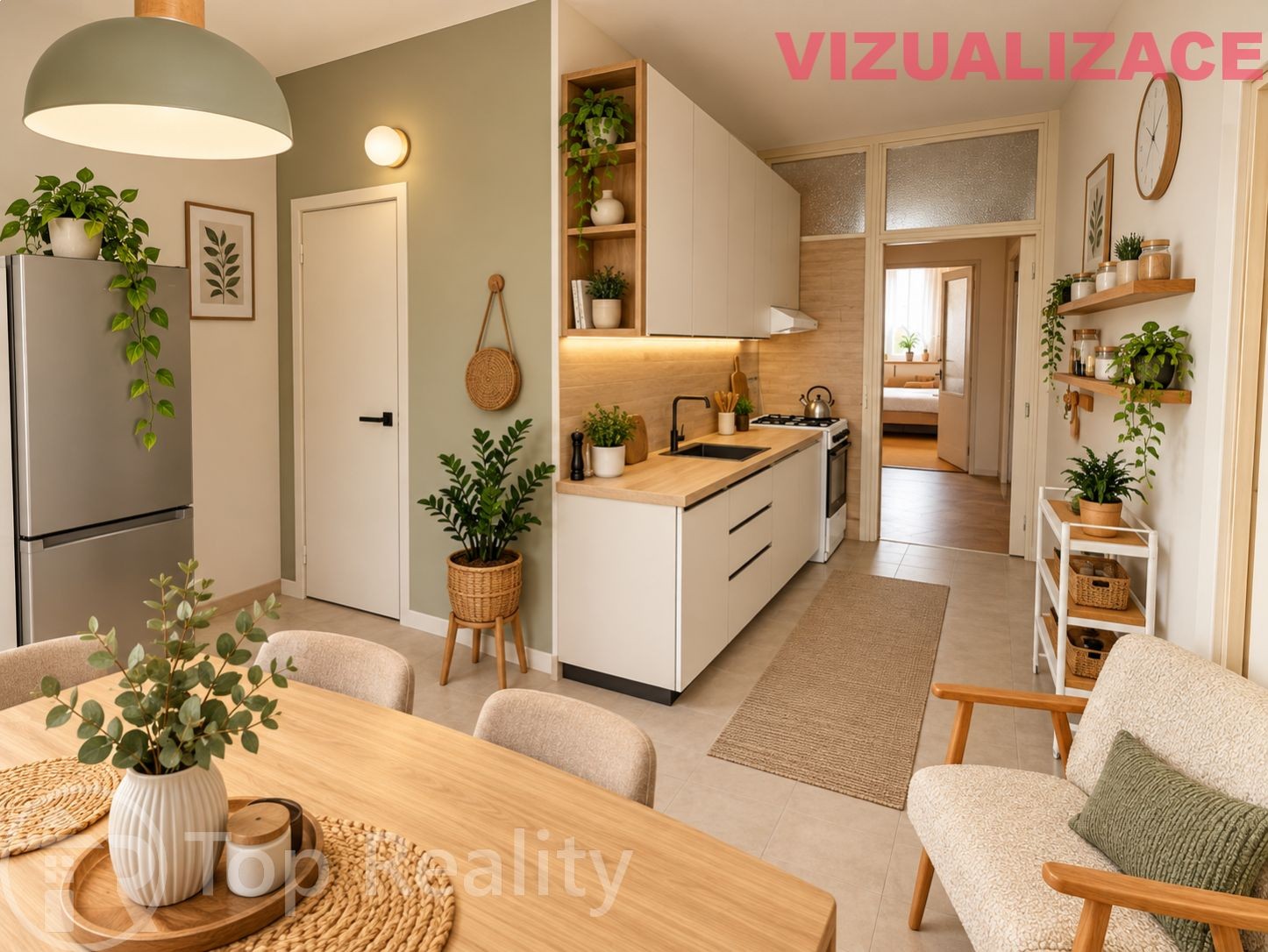Byt 3+1 · 84 m² · U Porcelánky, Chodov - 3
