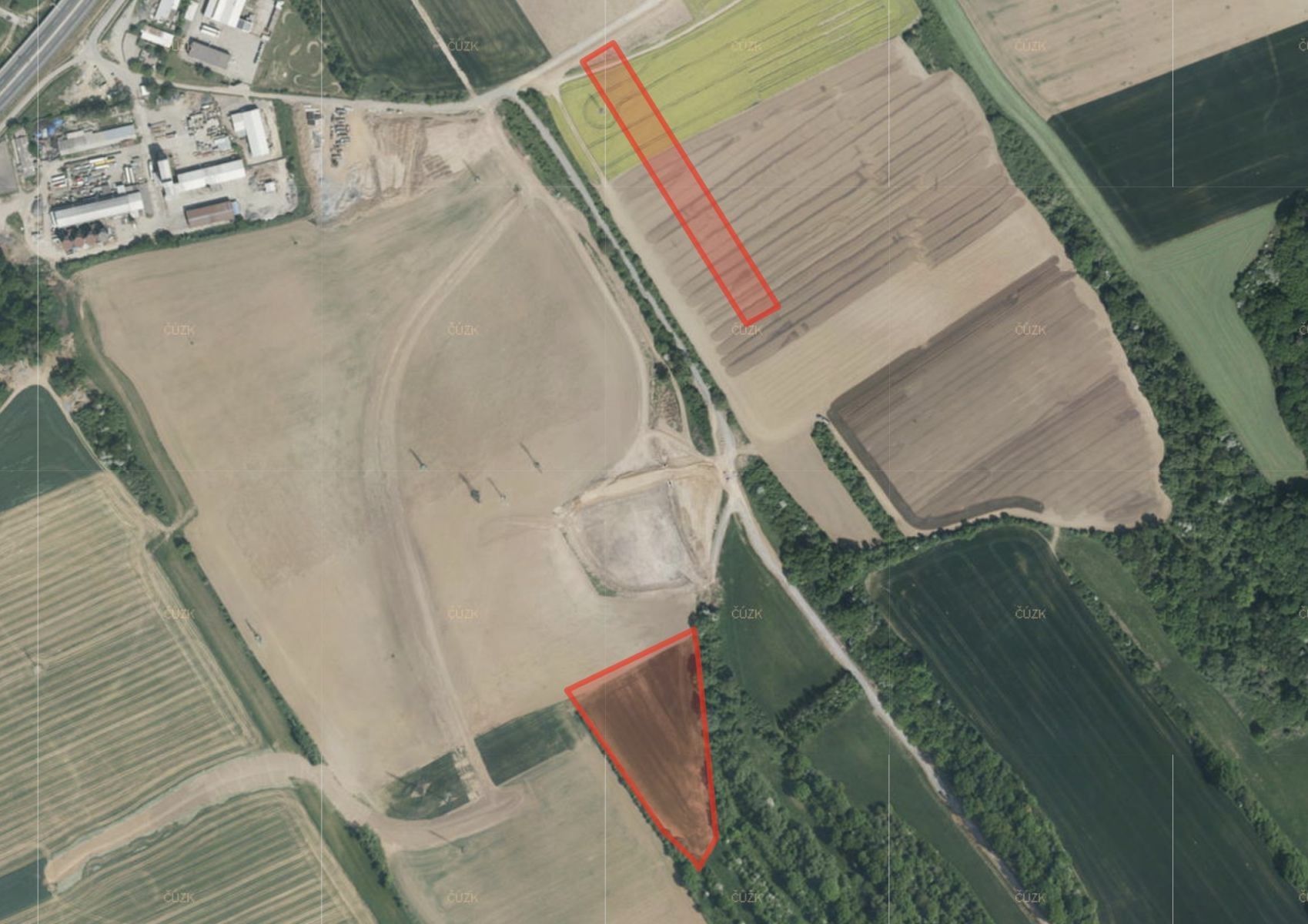 Prodej zemědělský pozemek - Kvítkovice, Otrokovice