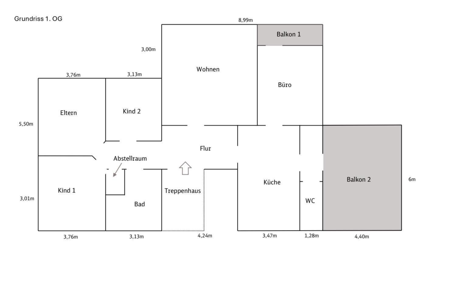 5+1, , Dolní Sasko, 135 m² - 2