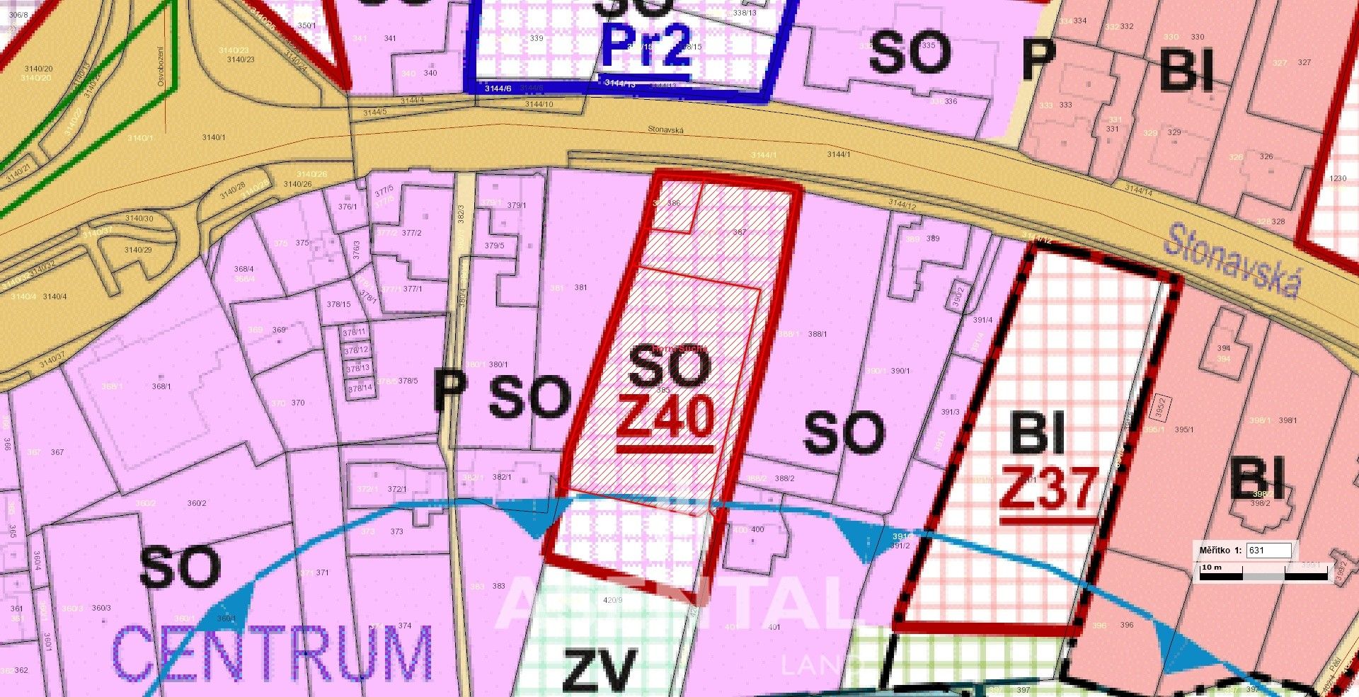 Prodej pozemek pro bydlení - Horní Suchá