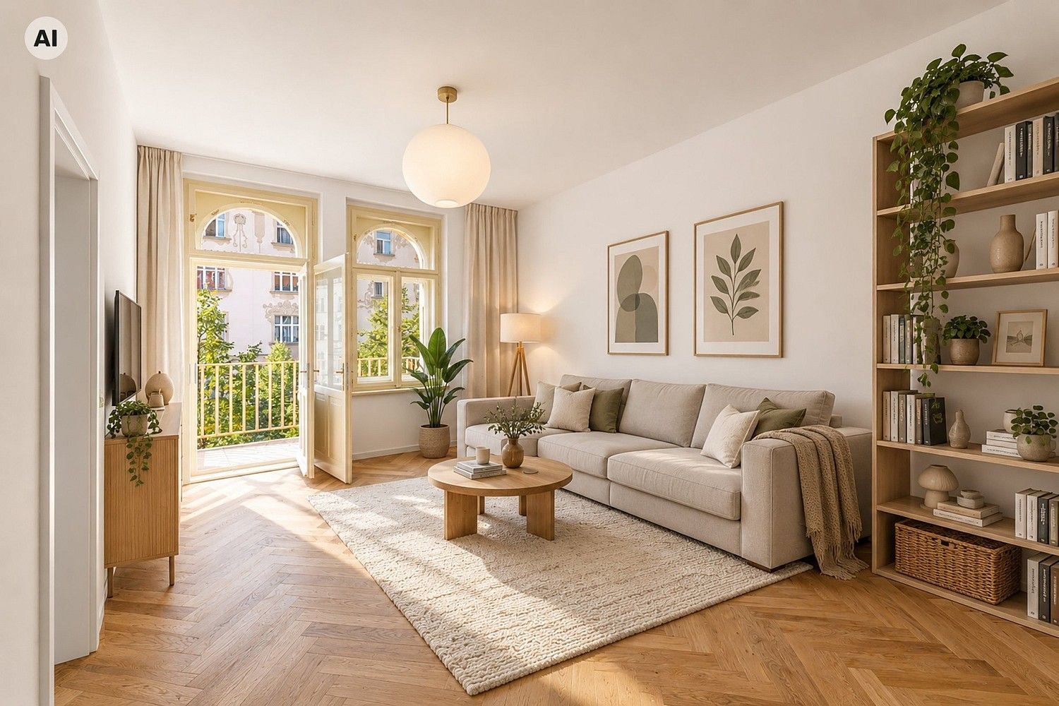3+kk, Moskevská, Praha 10 - Vršovice, 72 m² - 2