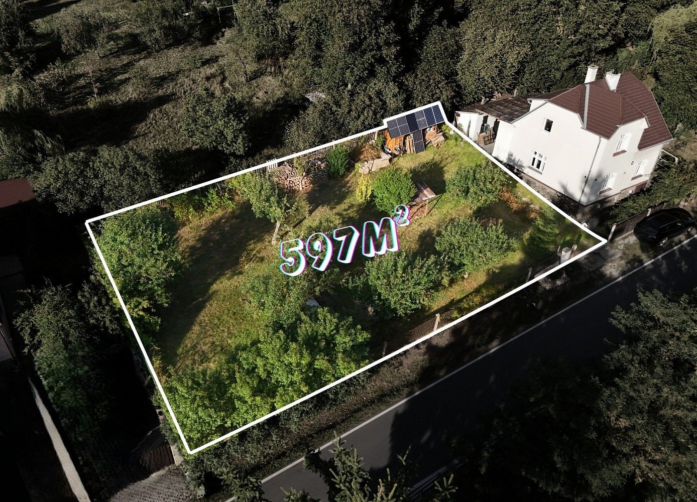 Pozemek pro bydlení, 597 m²