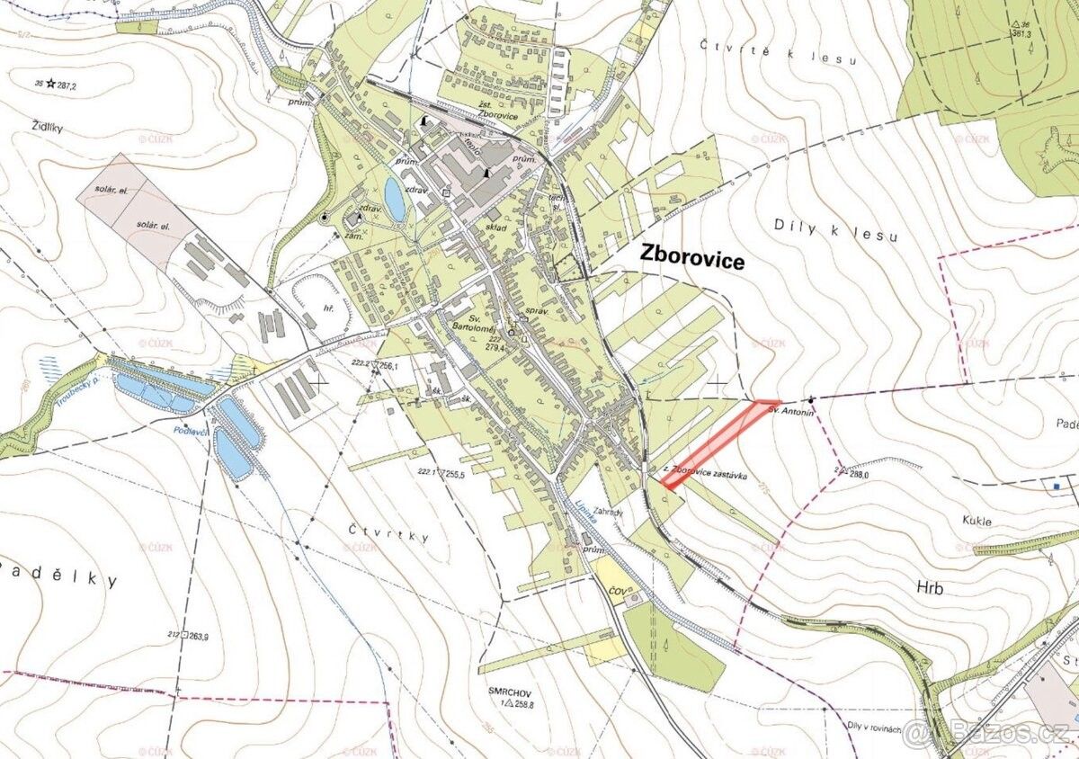 Prodej pozemek pro bydlení - Zdounky, 768 02