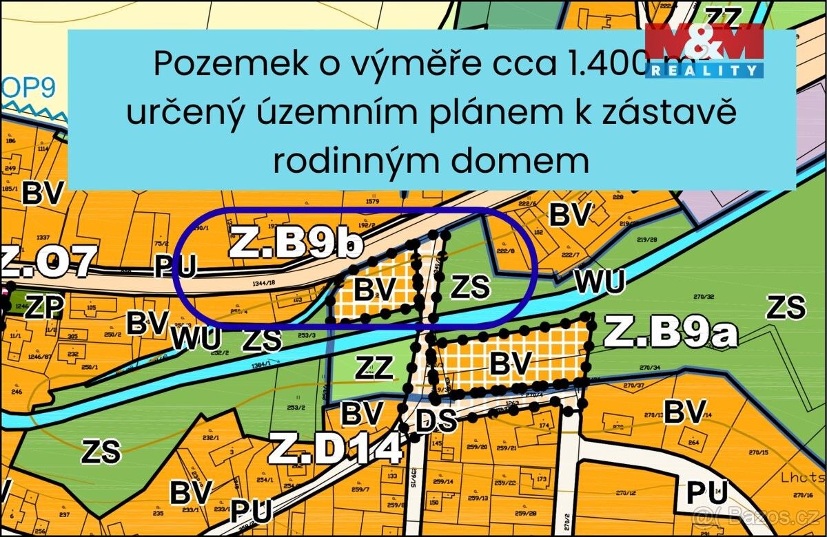 Stavební pozemek, Chvojenec – pohled 4