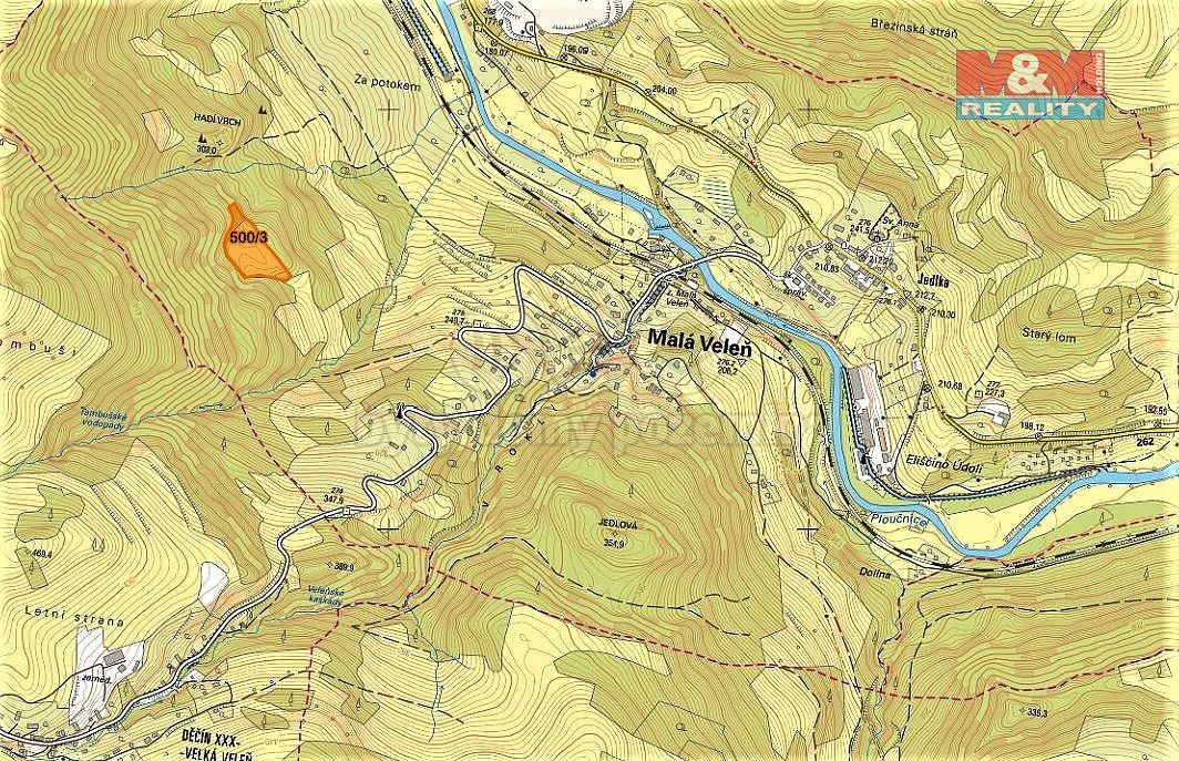 Louka · Malá Veleň, okres Děčín, Ústecký kraj - 3