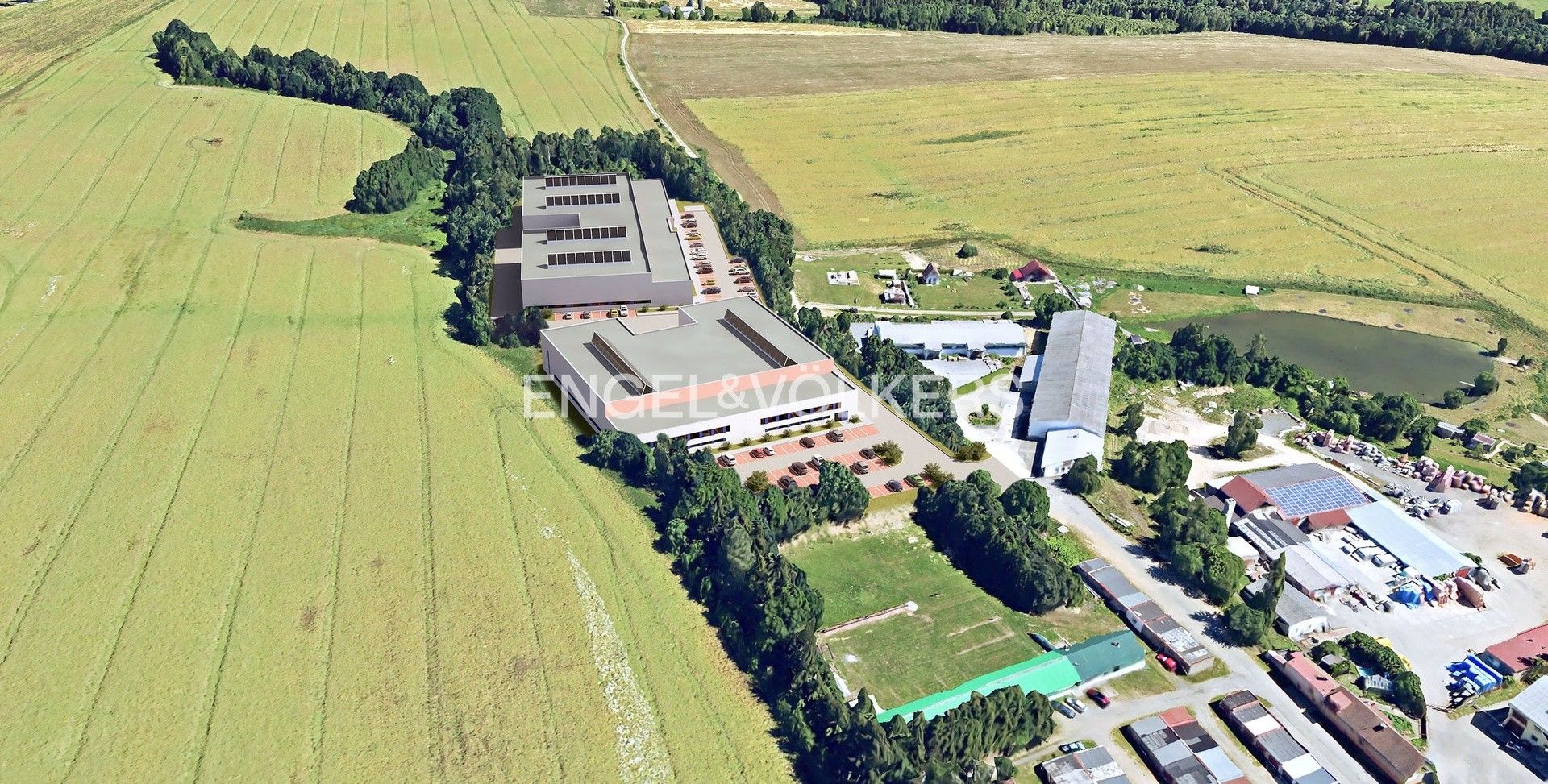 Pronájem sklad - Nádražní 161, Ždírec nad Doubravou, 5 000 m² - 5